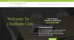 Desktop Screenshot of chathamcare.com